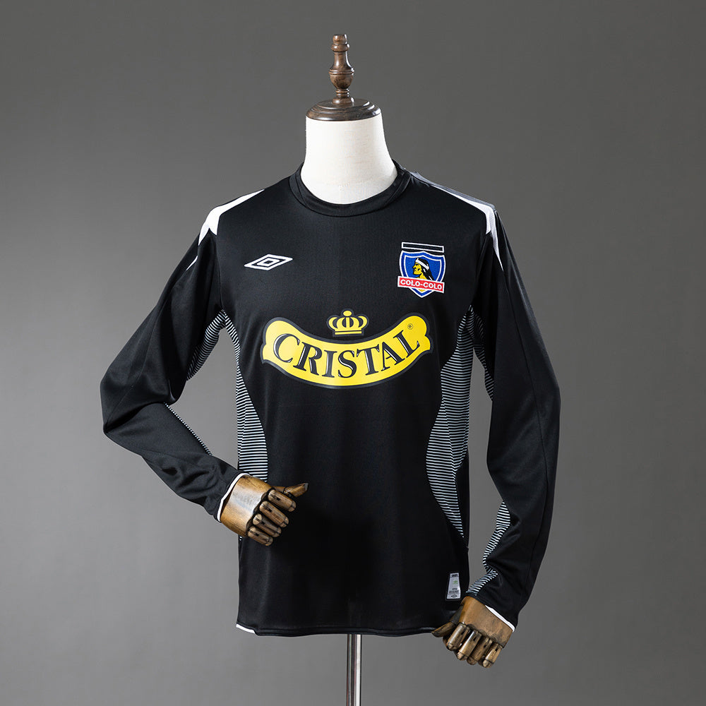Retro long sleeve Colo Colo 2006 Away detail