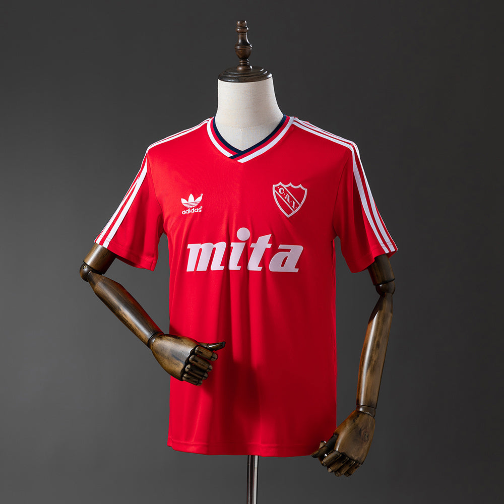 Independiente 89-90 Home Retro Jersey detail