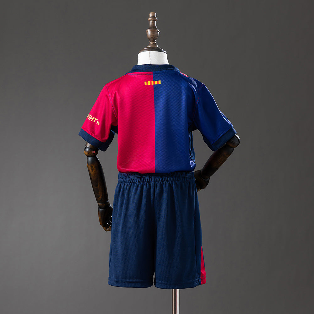 Barcelona 24-25 Home kids kit Jersey detail