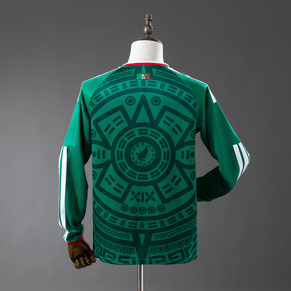 Mexico 2026 Home Long-Sleeve Jersey detail
