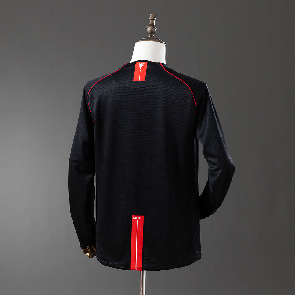 Retro long sleeve M-U 07-08 black