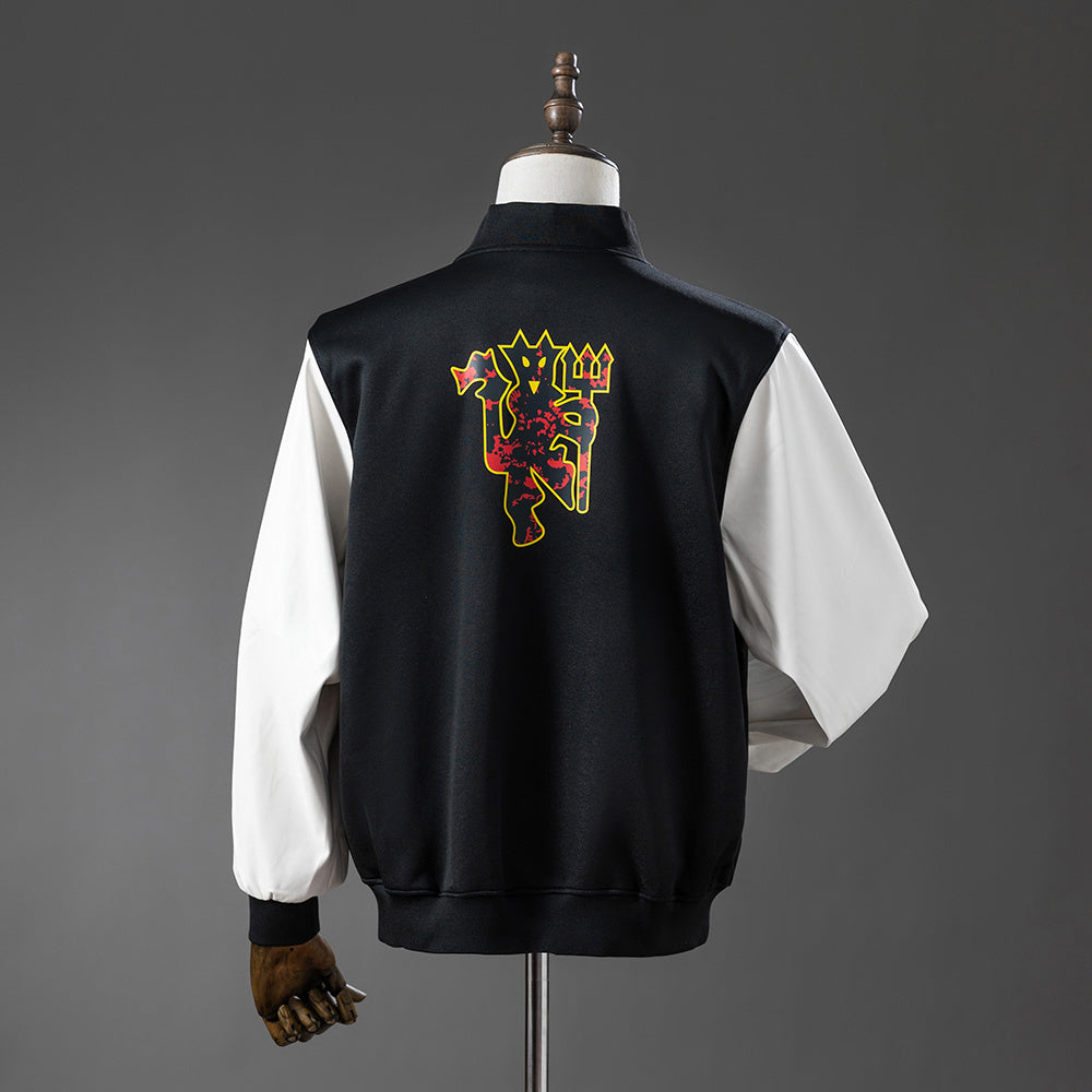 M-U Jacket - White & Black detail