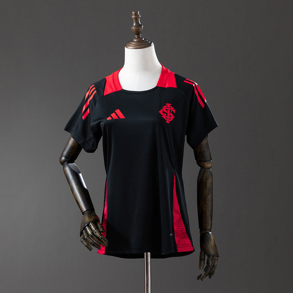 Internacional 25-26 Training Suit Black Women's Jersey detail