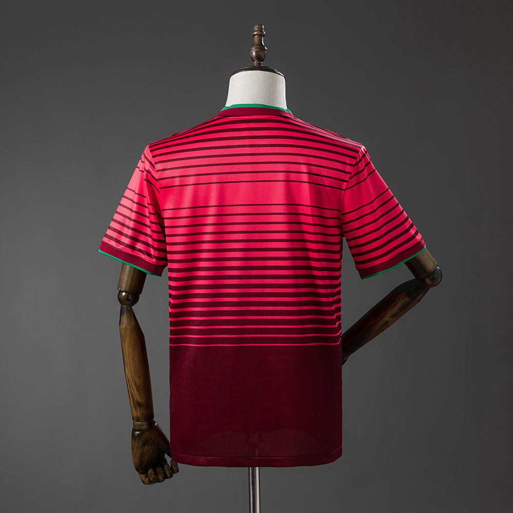 Portugal 2014 Retro Home Jersey detail