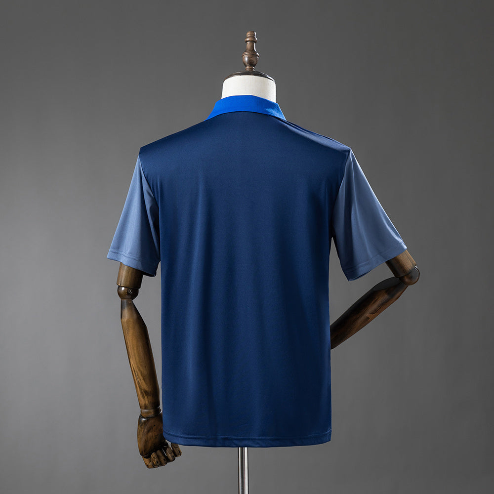 PSG 25-26 POLO - Dark Blue detail