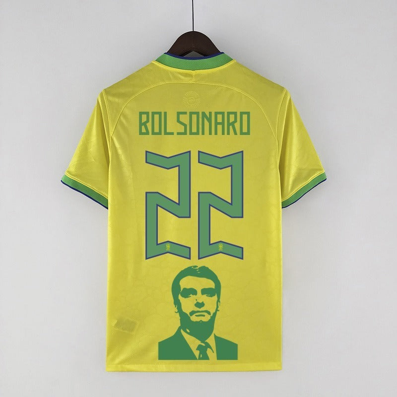 2022 Brazil World Cup jersey home detail