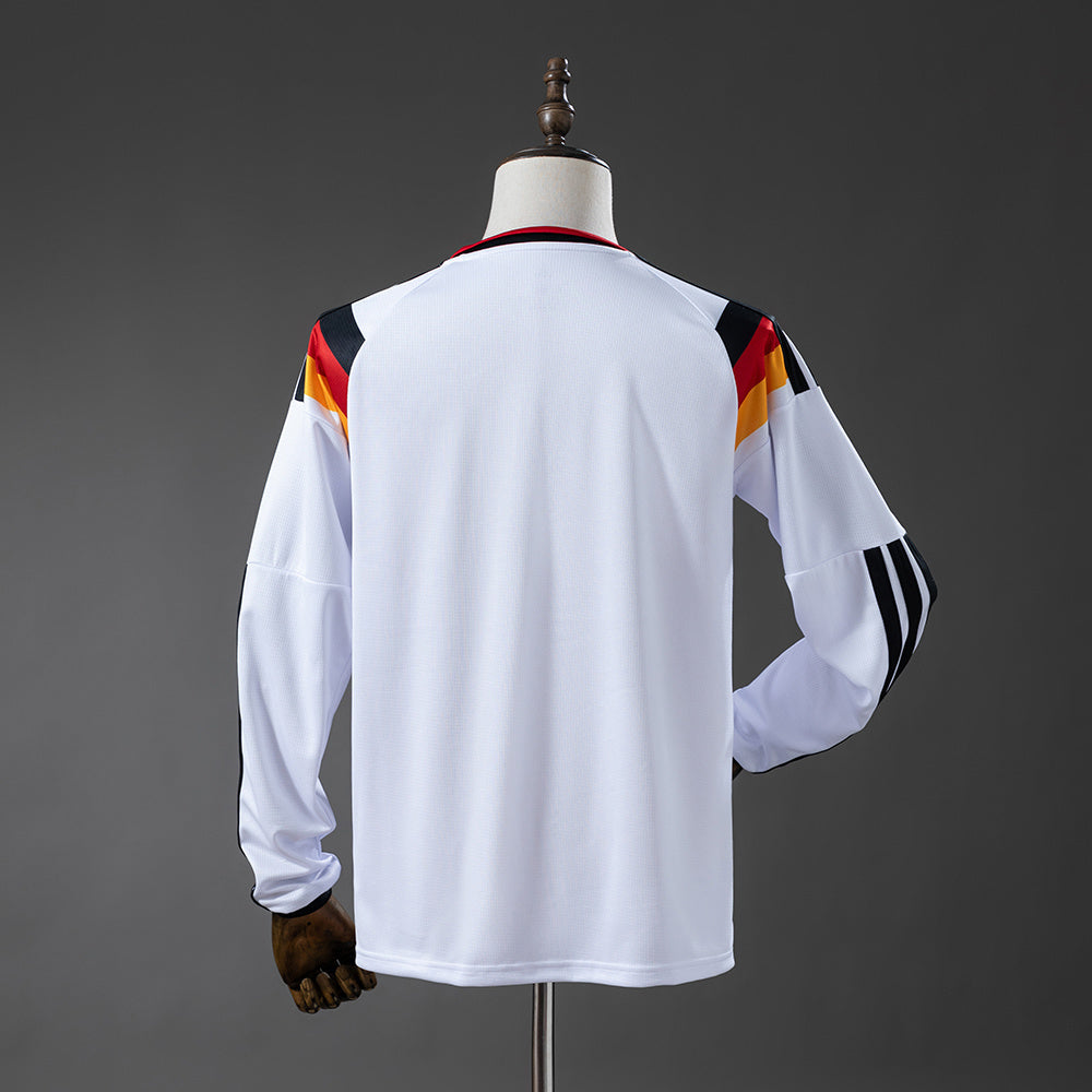 Germany 2026 Home Long-Sleeve Jersey detail