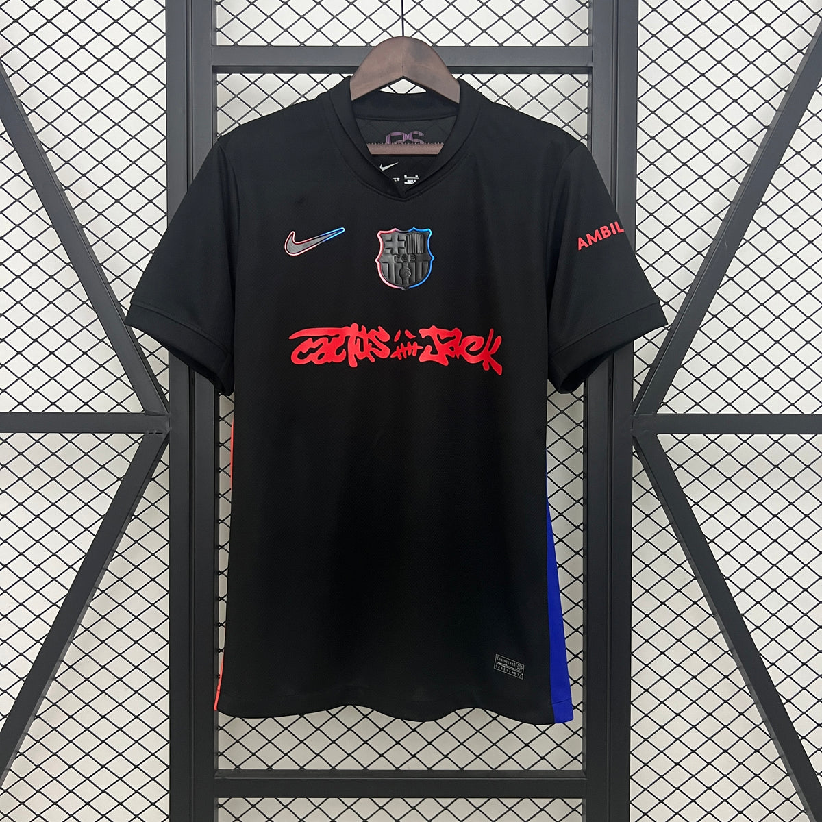 24-25 Barcelona Away detail