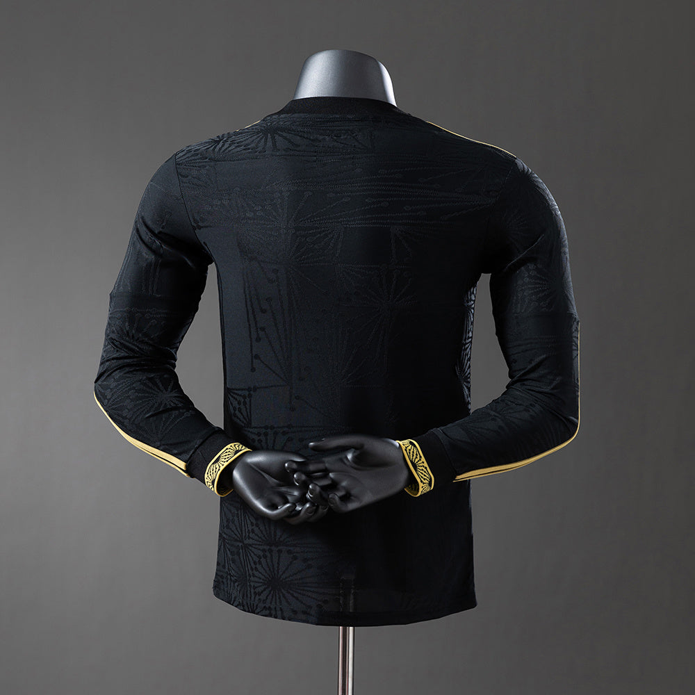 Mexico 25-26 Special Edition Black Long Sleeve Player Version Jersey