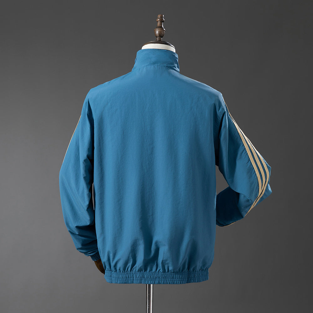 M-U Reversible Jacket Windbreaker - Blue&Black