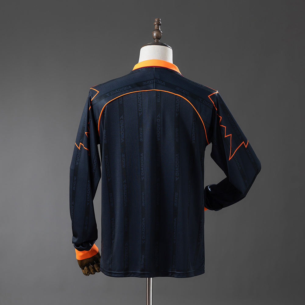 Roma 99-00 Third Away Long-Sleeved Retro Jersey