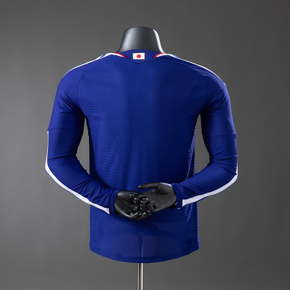 Japan 2026 Home Long-Sleeve Player Version Jerseys detail