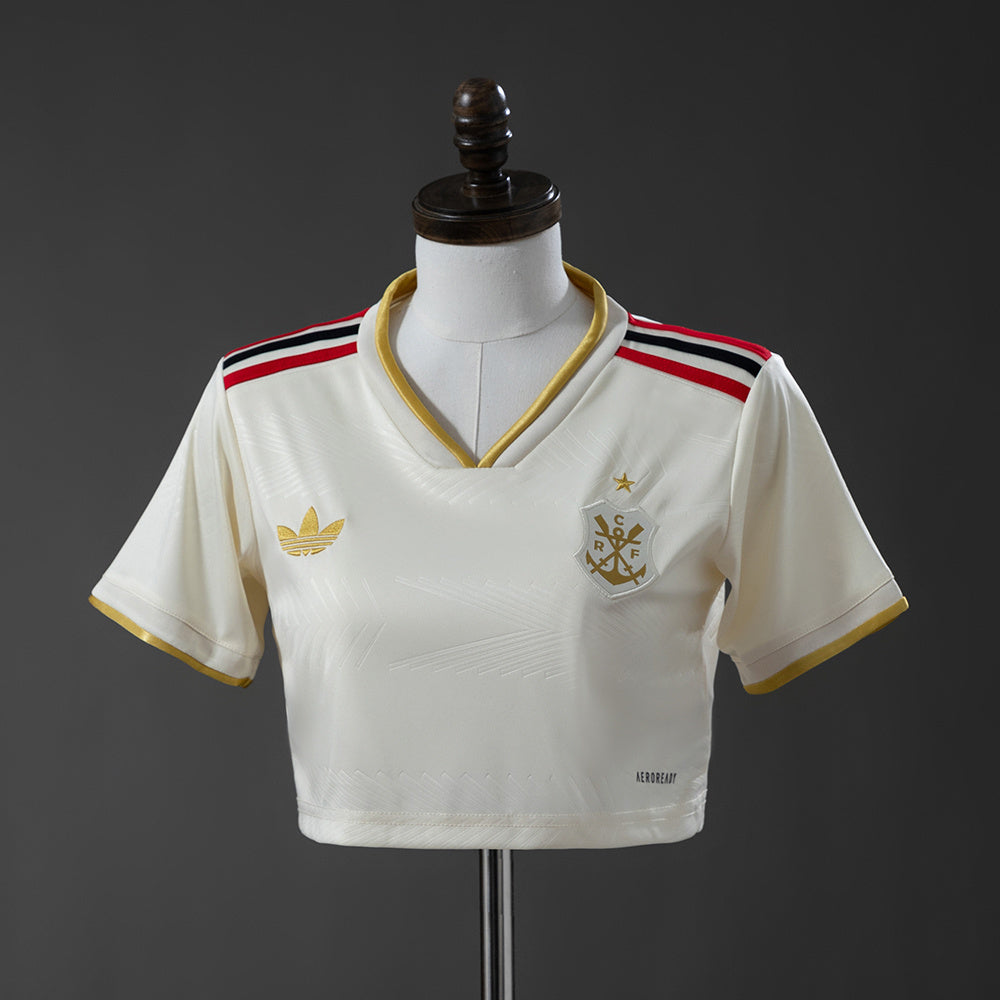 Flamengo 2526 Third Away Women's crop top style