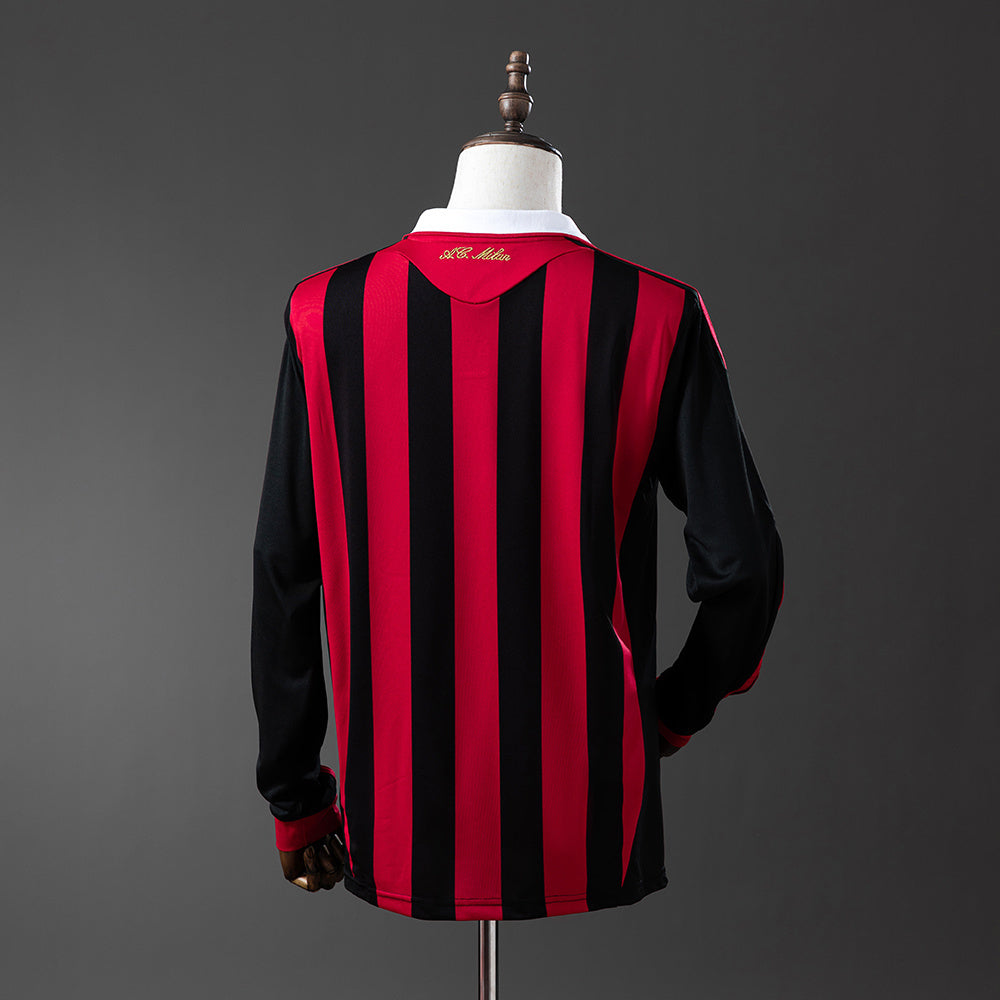 Retro long sleeve AC Milan 09-10 Home