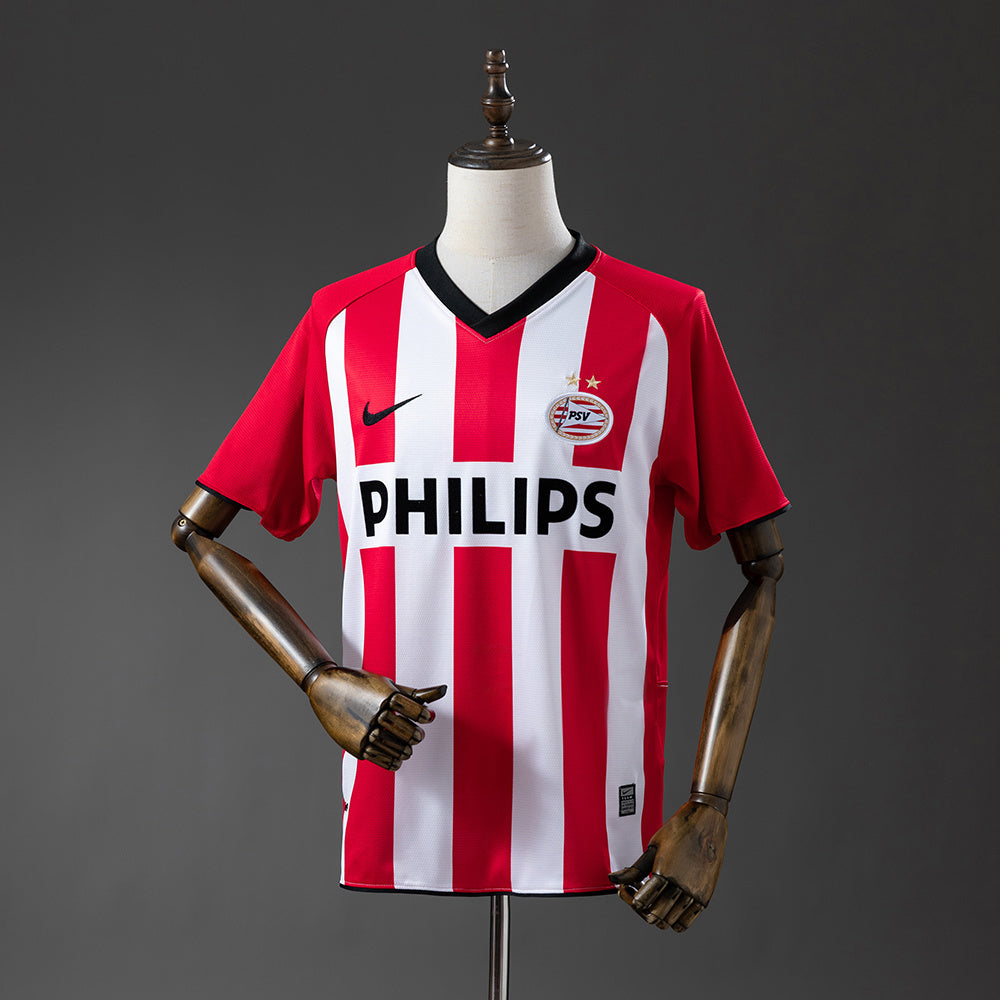 PSV Eindhoven 09-10 Home Retro Jersey detail