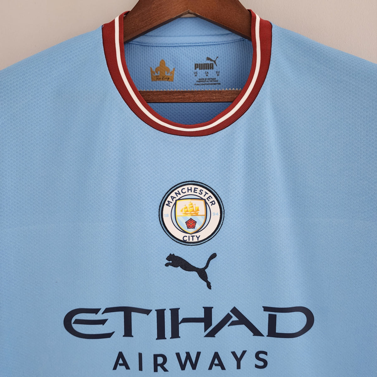 22-23 Manchester City home detail