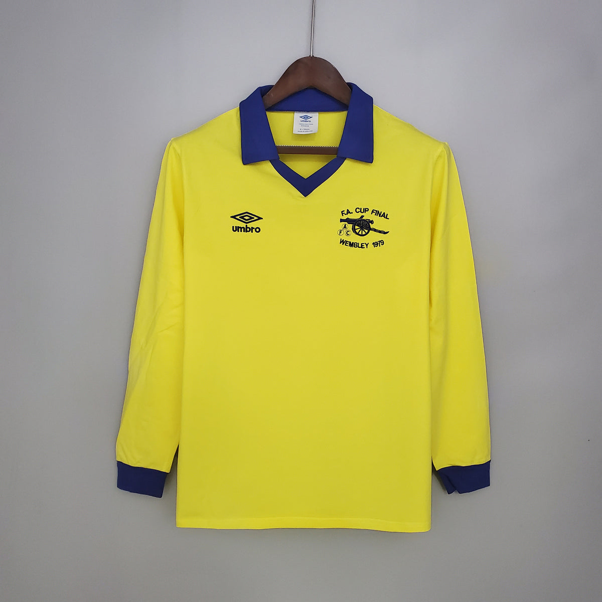 Retro long sleeve Arsenal 71-79 away yellow