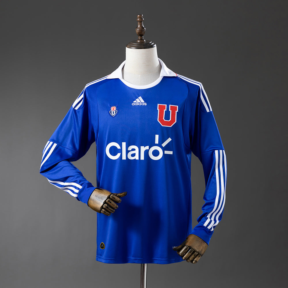 Retro 2011 Long Sleeve Universidad de Chile home detail