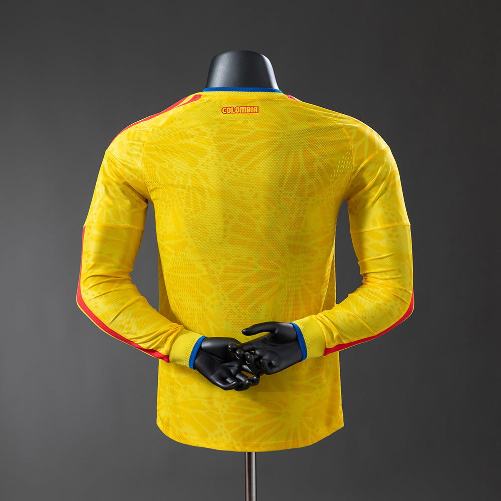 Columbia 2026 Home Long-Sleeve Player Version Jersey detail