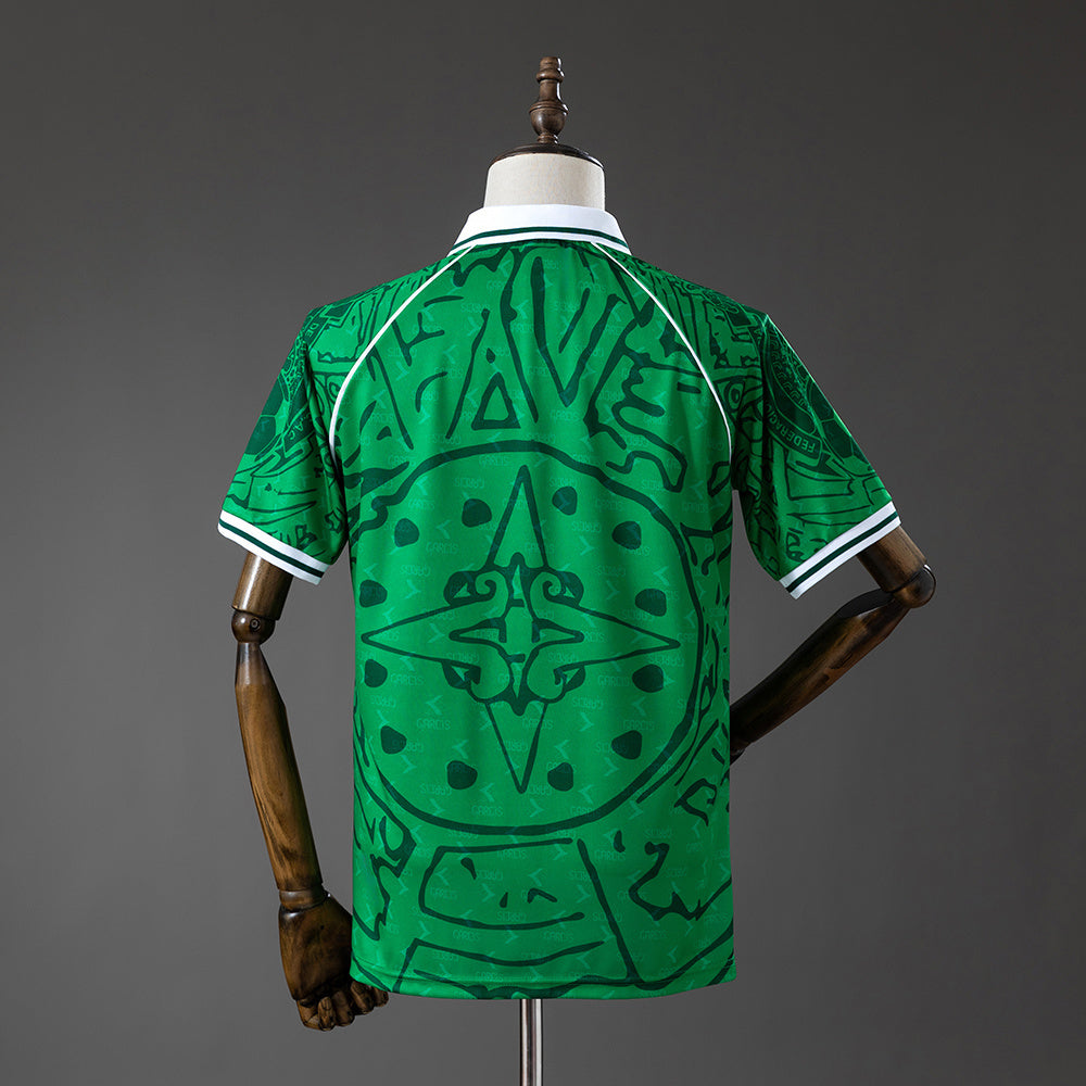 Mexico 1999 Home Retro Jersey detail