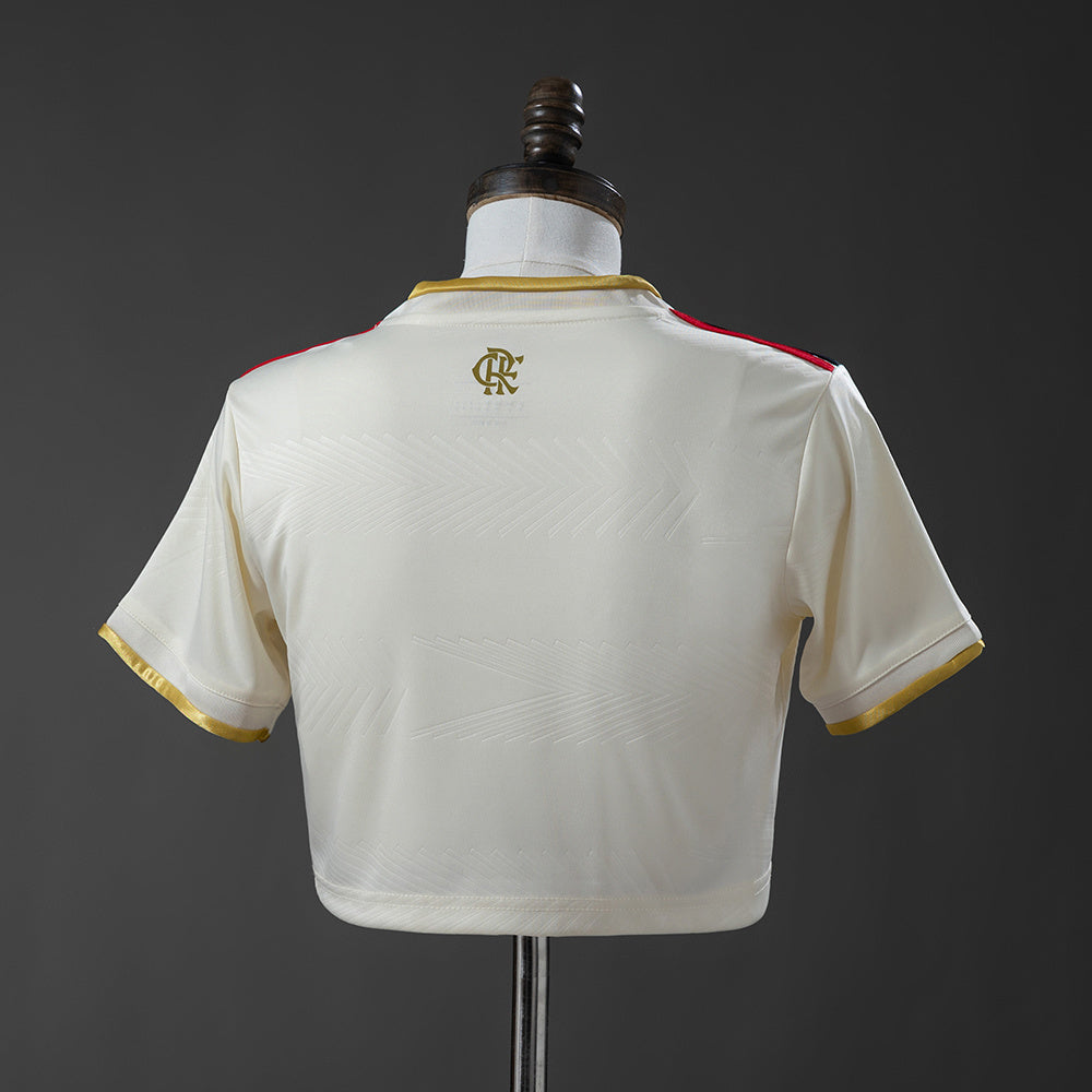 Flamengo 2526 Third Away Women's crop top style detail
