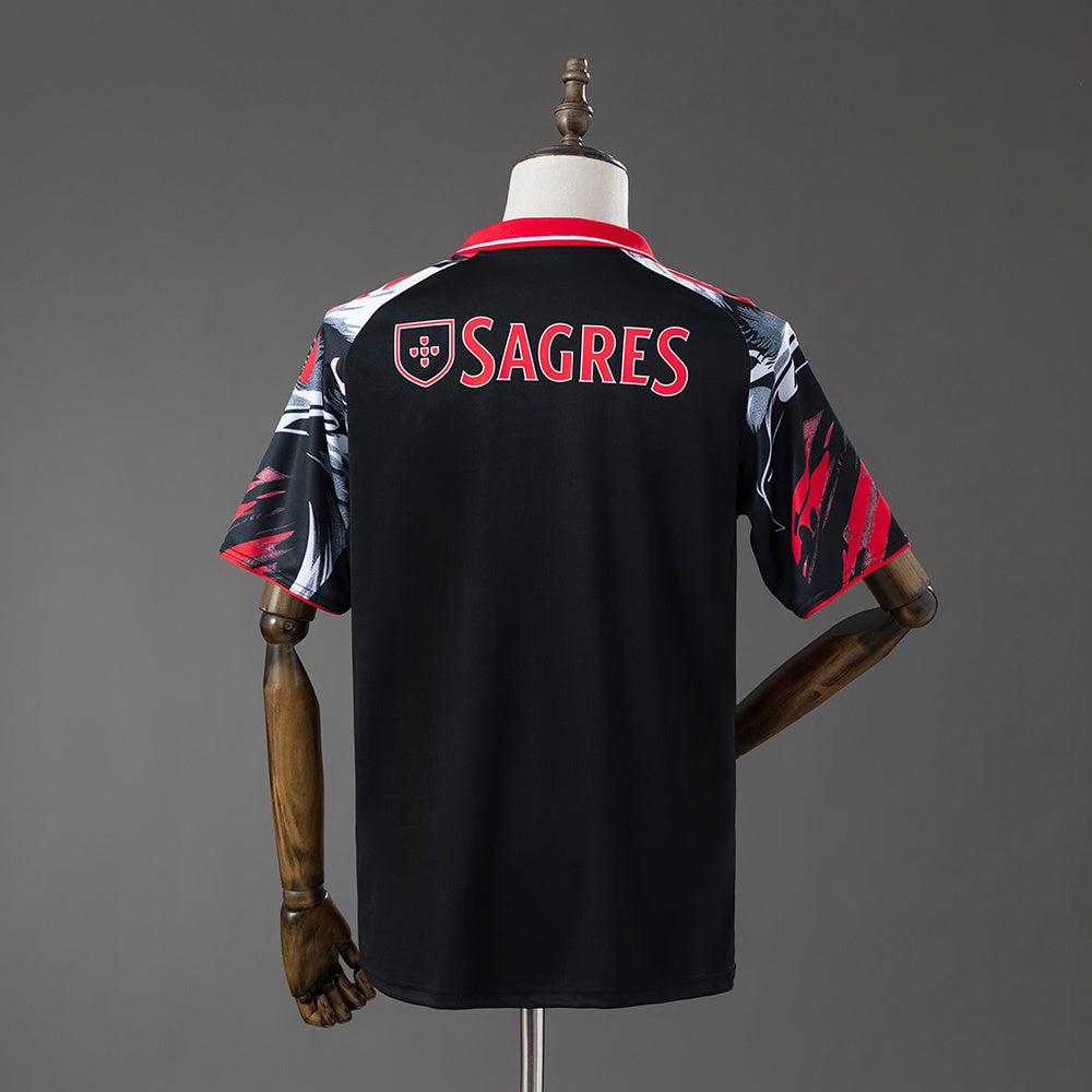 Benfica 26-27 Special Eagle Jersey - Black& White detail