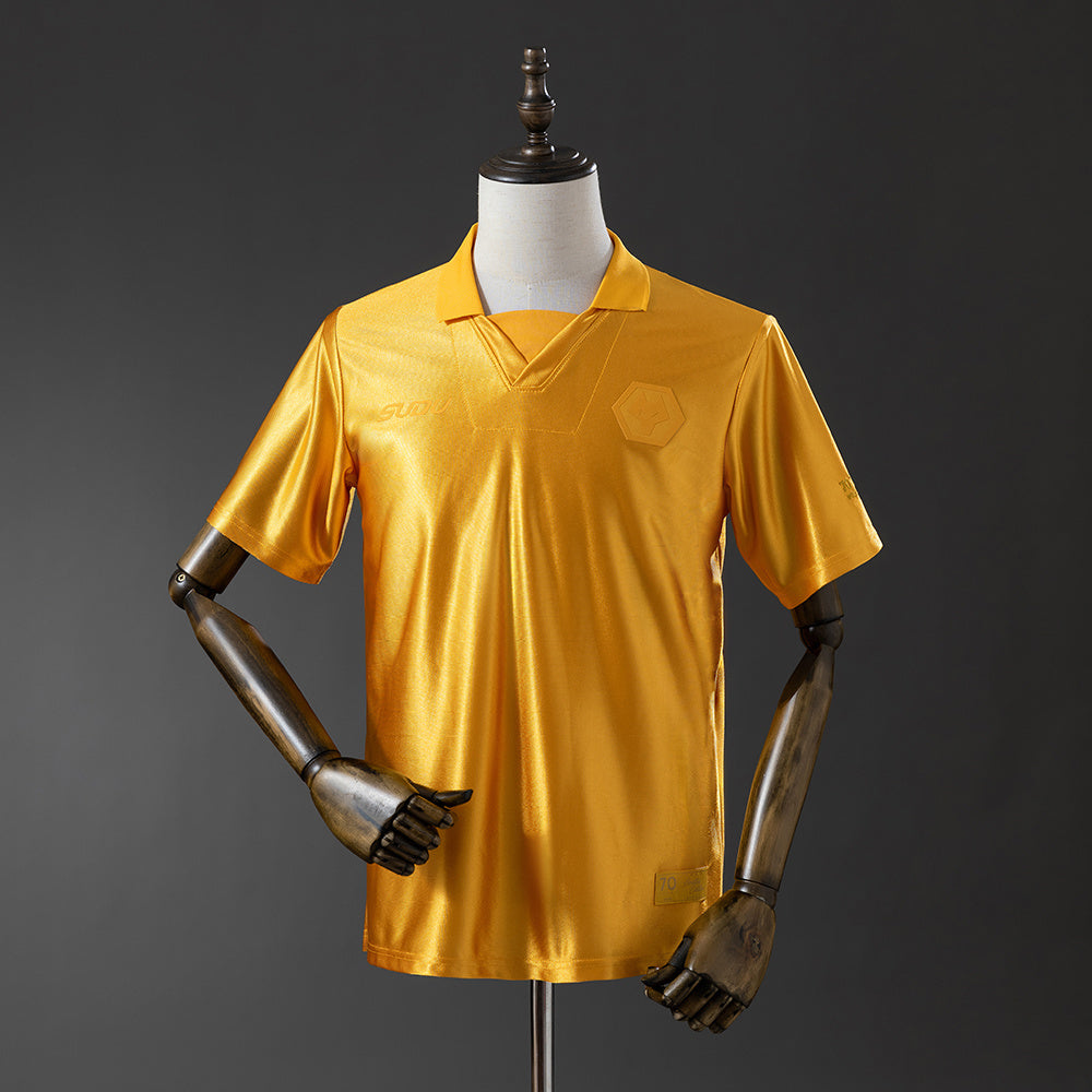 Wolves 70th Anniversary Jersey detail