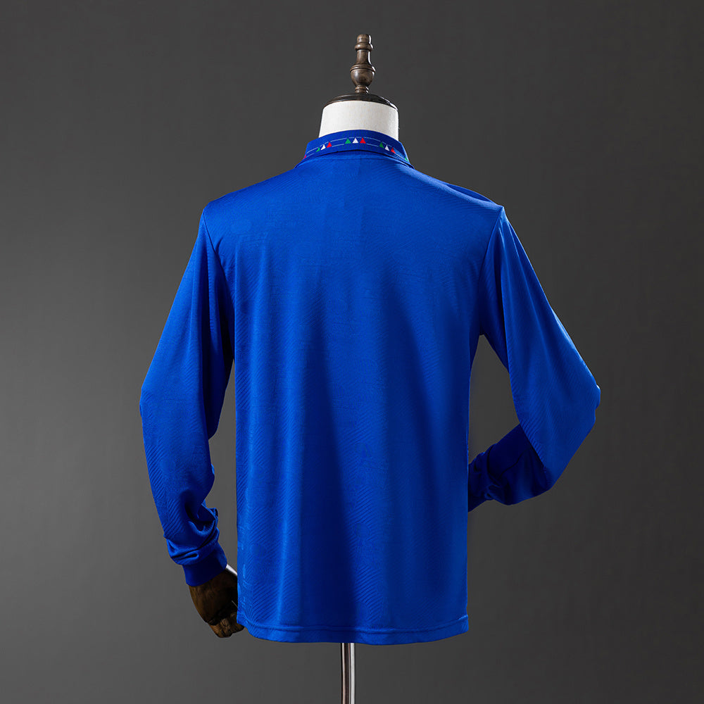 italy 1994 Home Long Sleeve Retro Jersey
