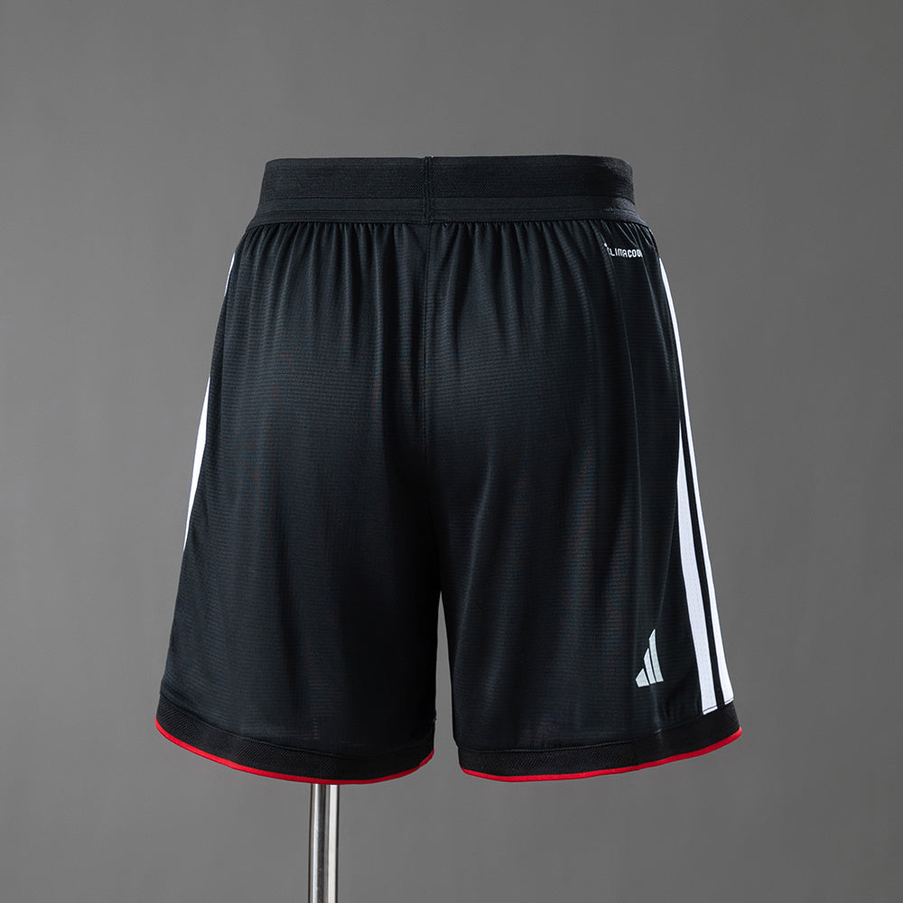 German 2026 Black Player Version Shorts detail