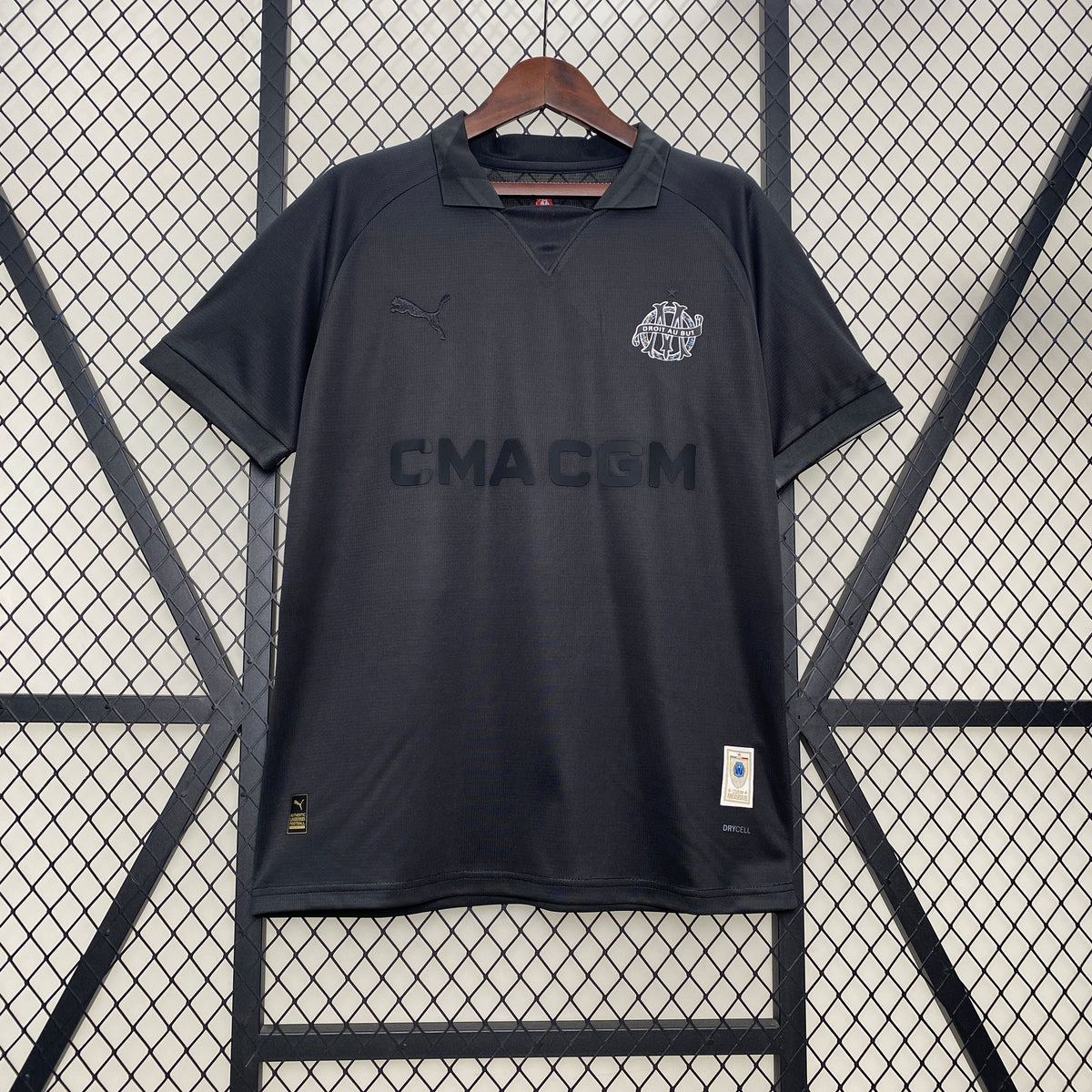 24-25 Marseille Special Edition Black detail