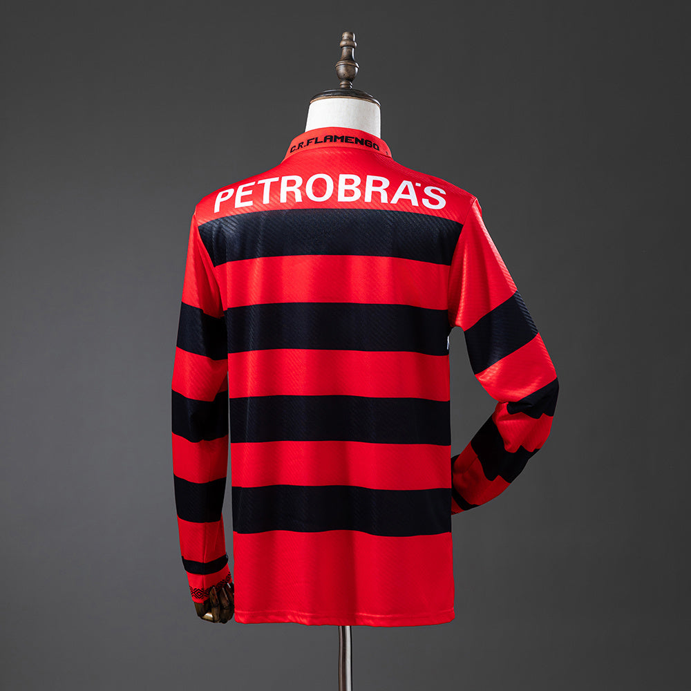 Flamengo 1994-95 Home Long Sleeve Retro Retro Jersey