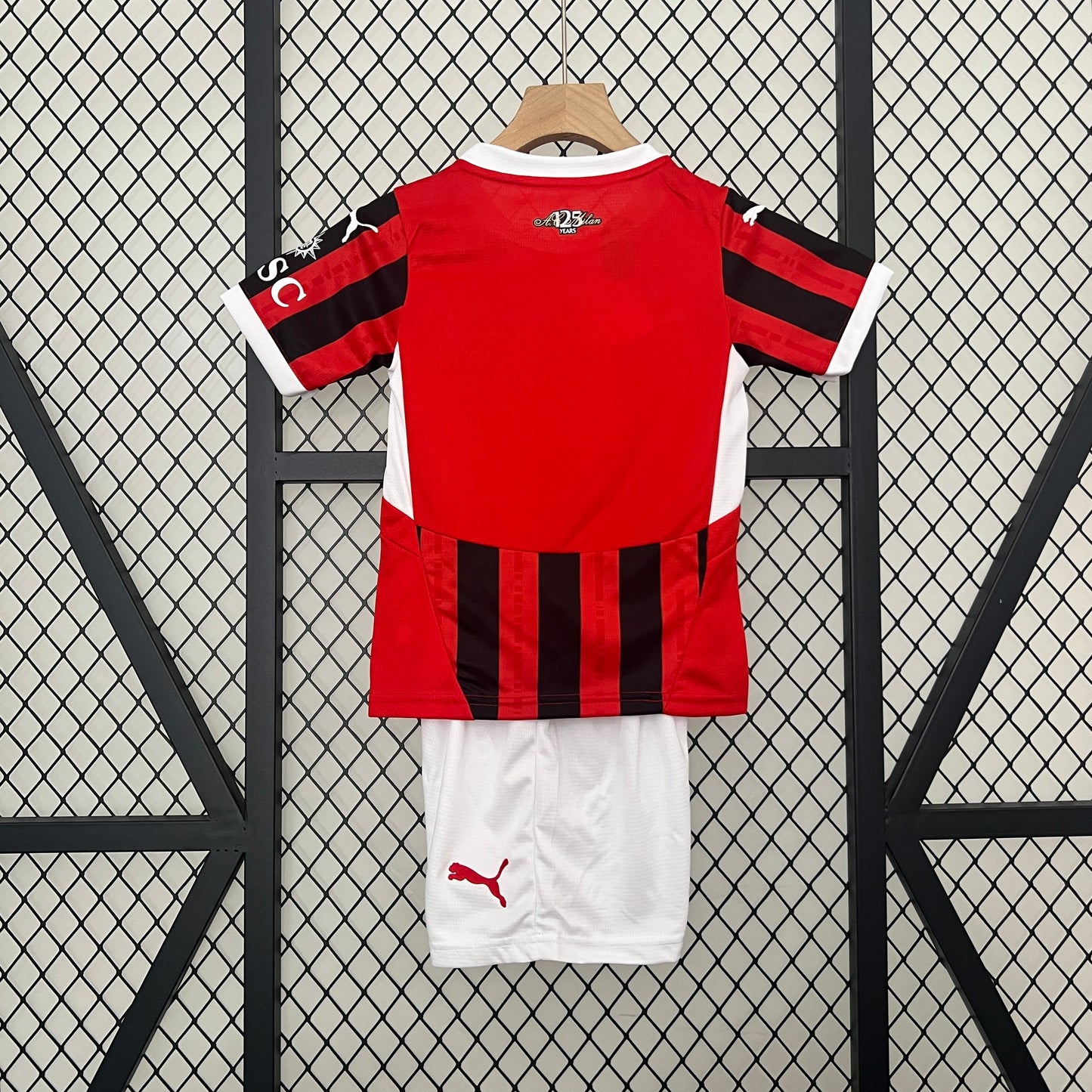 24-25 kids AC Milan home detail