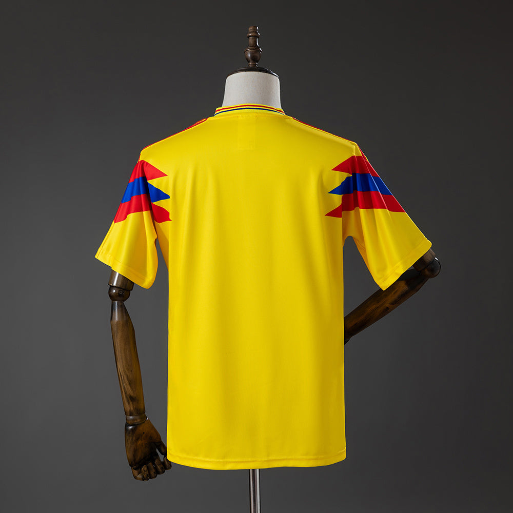 Colombia 1990 Originals Retro Home Jersey detail