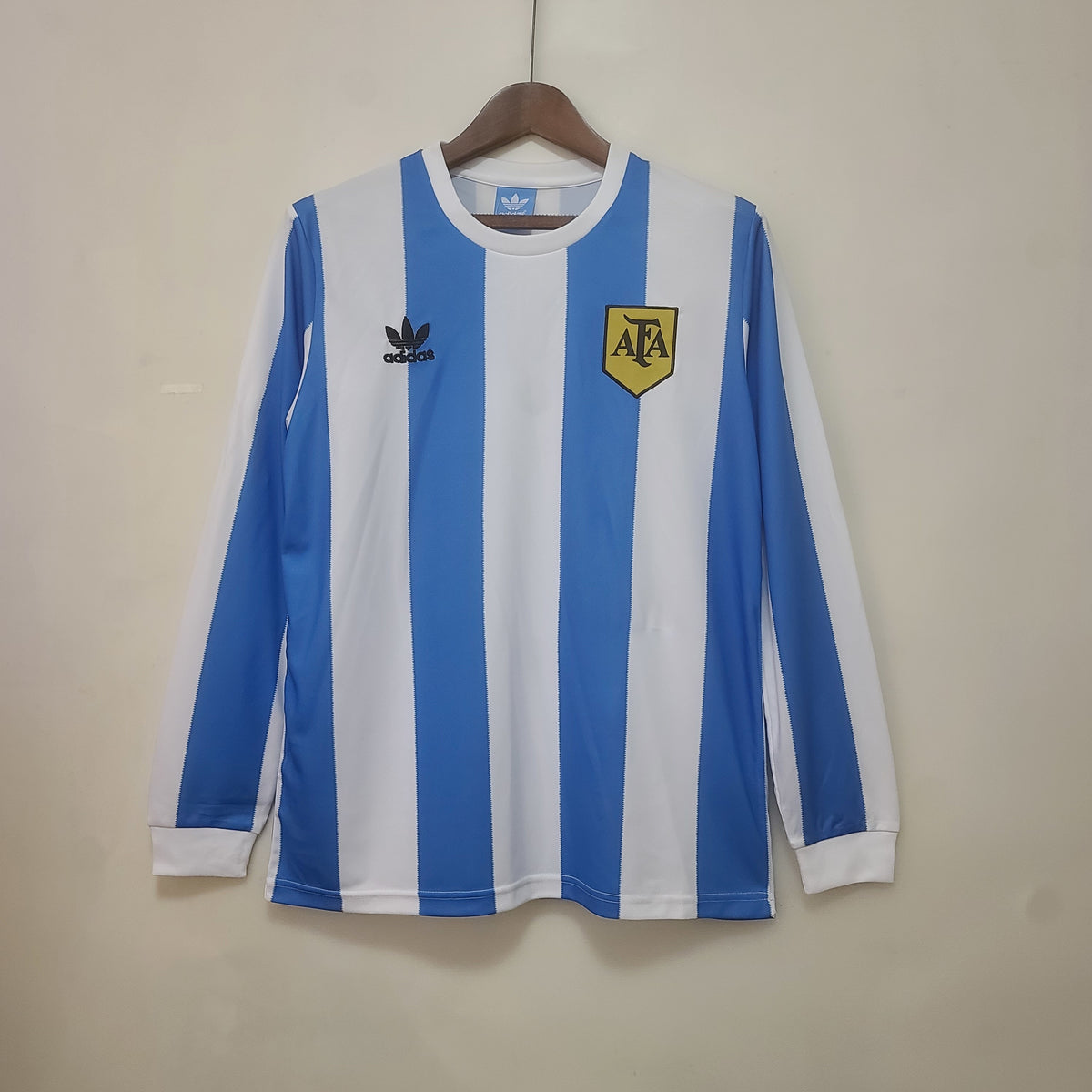 Retro 1978 Long Sleeve Argentina Home detail