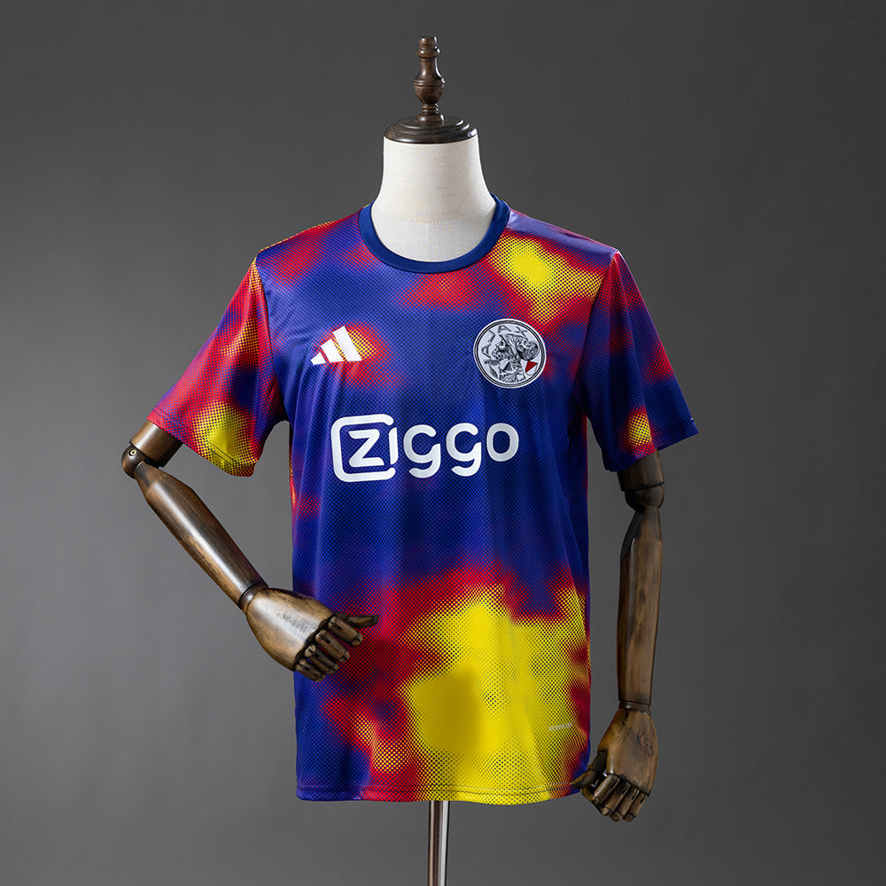 Ajax 25-26 Graffiti Jersey detail