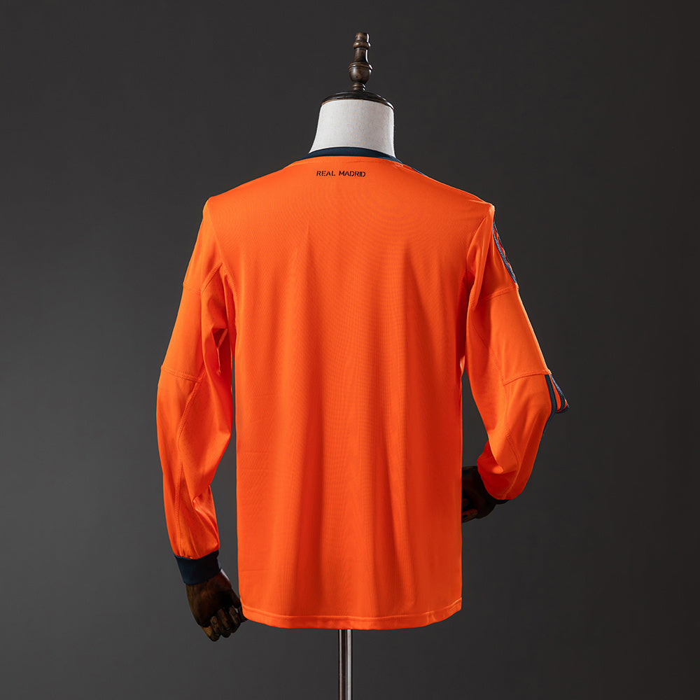 Real Madrid 13-14 Second Away Long Sleeve Retro Jersey