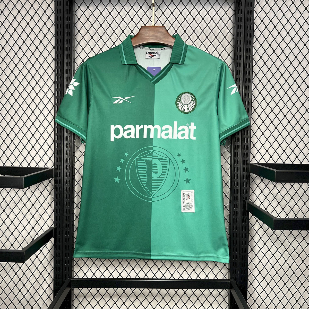Palmeiras 1997-98 Home Retro Jersey detail