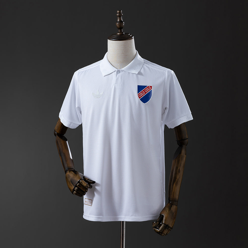 25-26 Colo Colo 100th Anniversary White detail