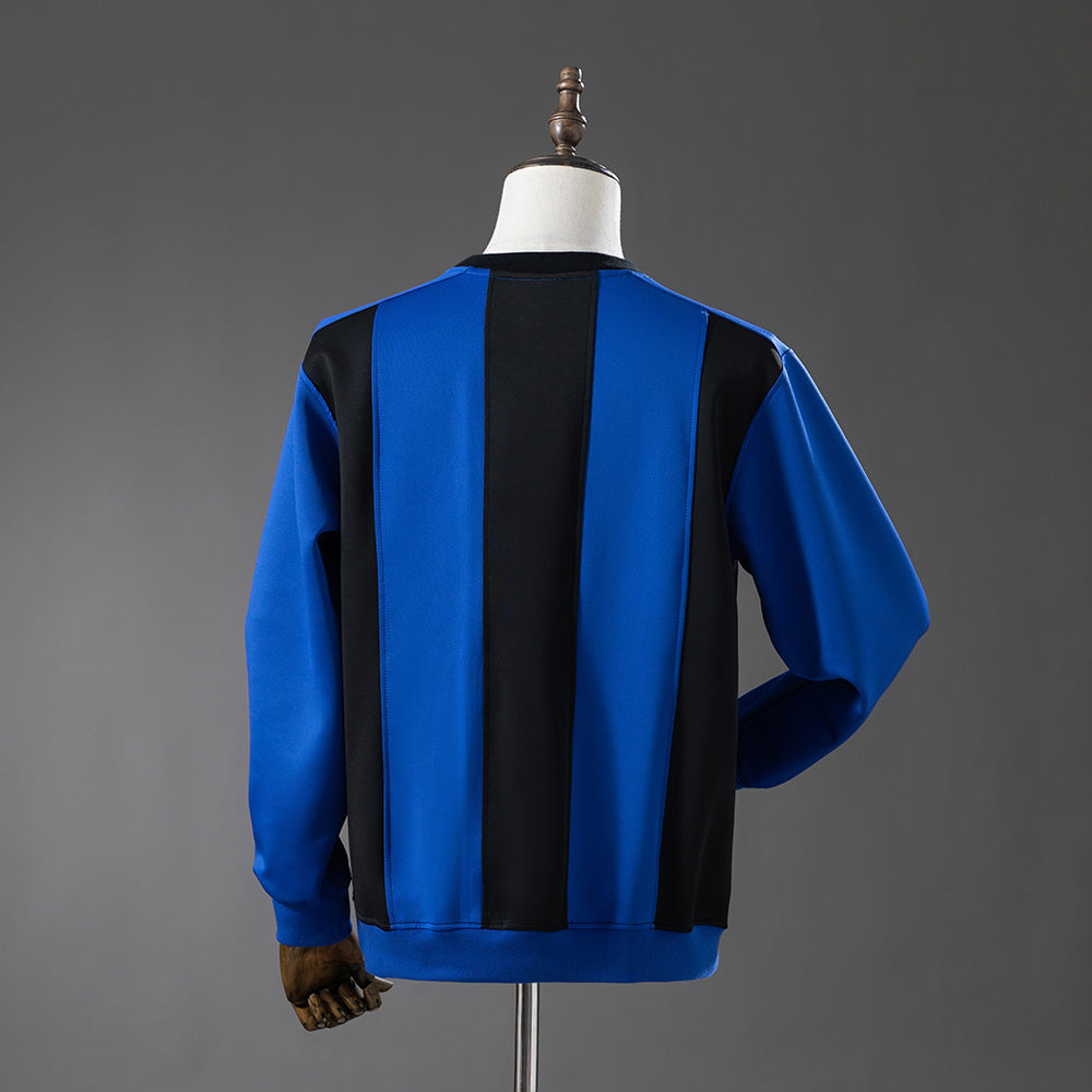 Inter Milan 25-26 Long-sleeved Sweatshirt - Dark Blue & Black M- detail