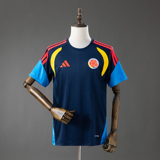 Columbia 2026 Training - Navy Jersey detail