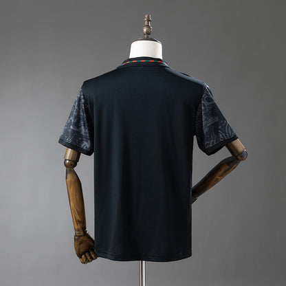 Portugal 2026 Commemorative Edition - Black Jersey detail