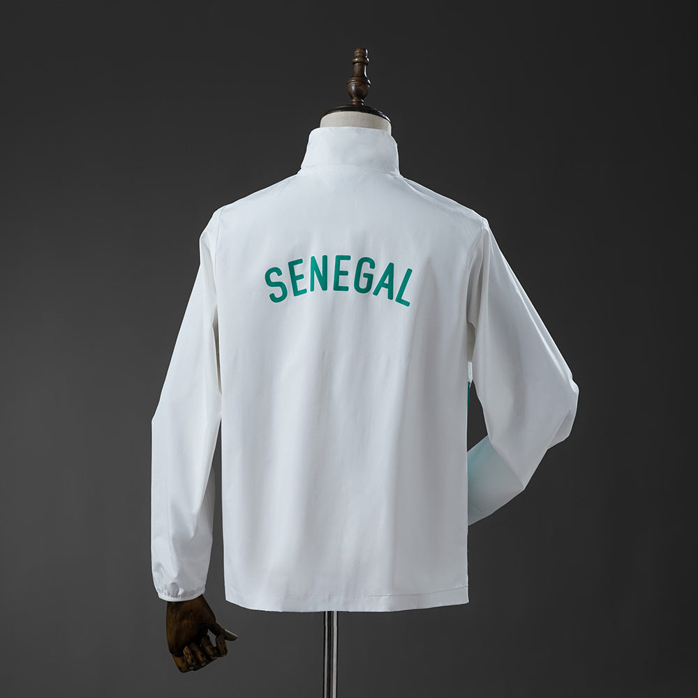 Senegal 2026 Windbreaker detail