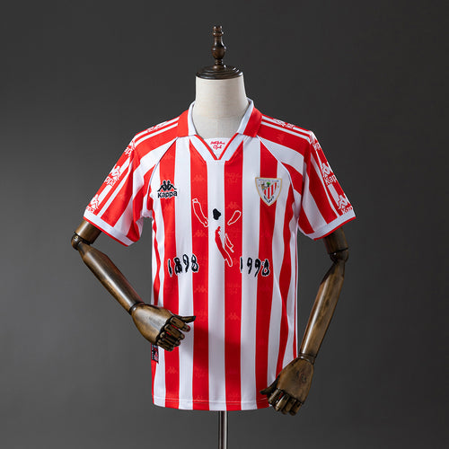 Retro Athletic Bilbao 100th Anniversary Home Stadium detail