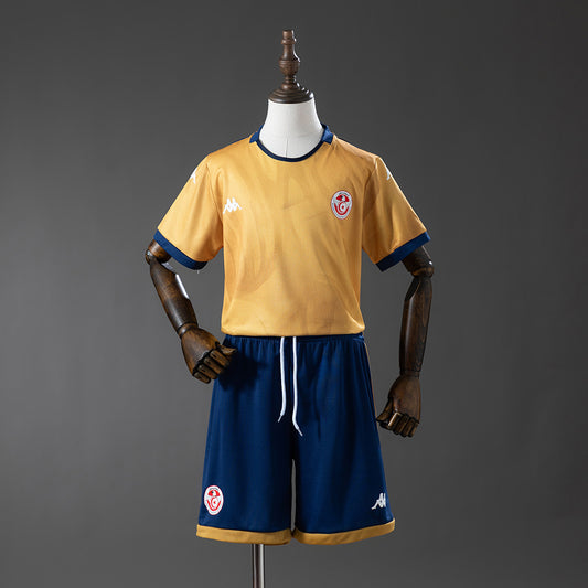 Tunisia 2026 Third Away Kids kit Jersey detail