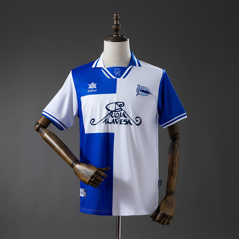 Deportivo Alavés 00-01 Home Retro Jersey