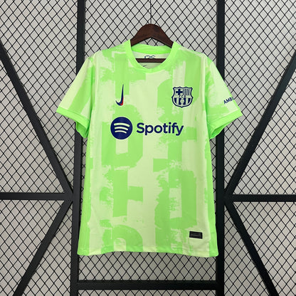 24-25 Barcelona Third Away detail