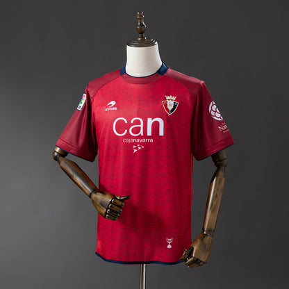 Retro Osasuna 2005 Red Home detail