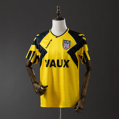 Sunderland 92-93 Second Away Retro Jersey detail
