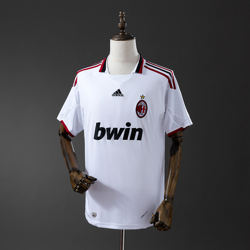 Retro AC Milan 09-10 Away detail