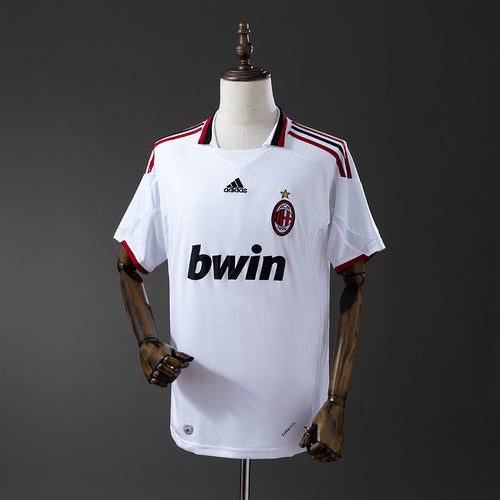 Retro AC Milan 09-10 Away detail
